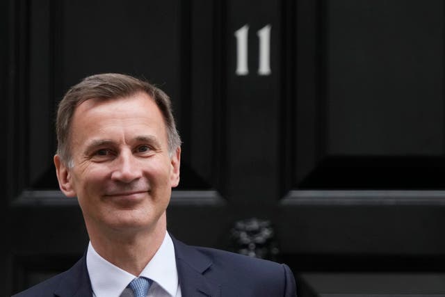 <p>Hunt has insisted that the government’s ‘plan is working’ </p>