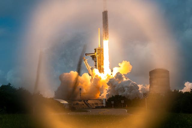 <p> Live launch of SpaceX’s Starship.</p>