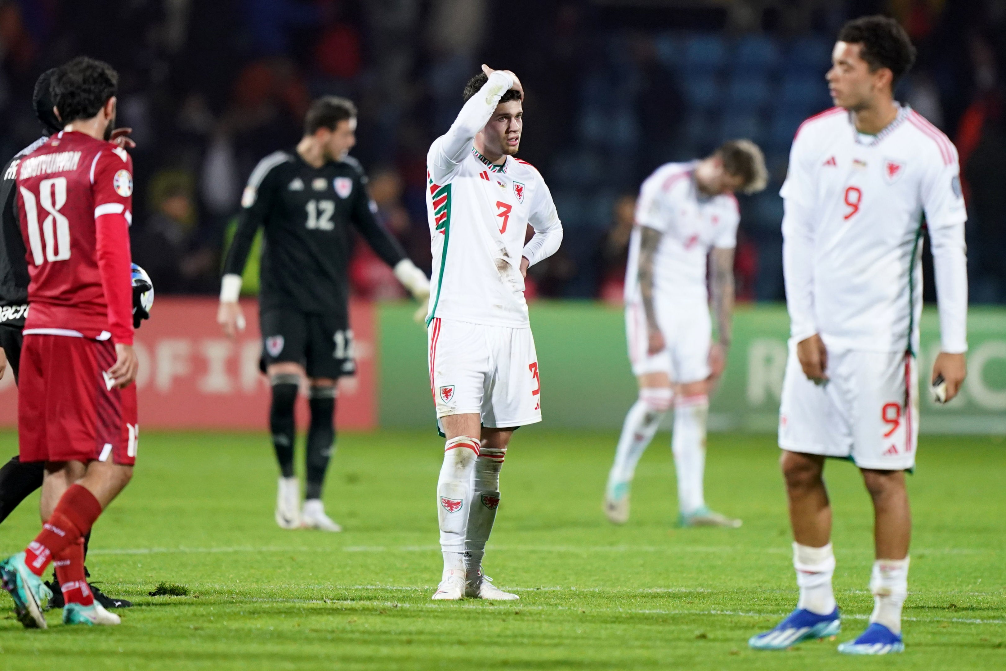 Wales saw Euro 2024 qutomatic qualification taken out of their hands in Armenia
