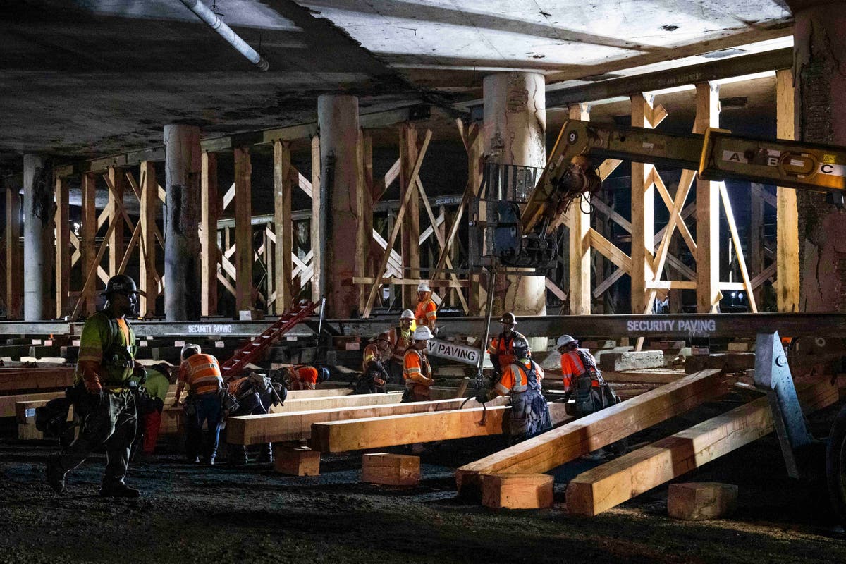 Investigators found fire and safety hazards on land under I-10 in Los Angeles before arson fire