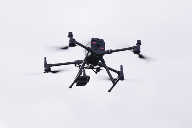 Plans are in place to use drones as first responders to police emergencies.(Danny Lawson/PA)
