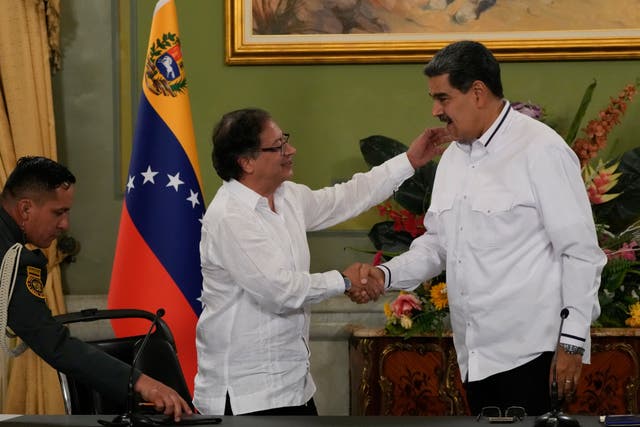 VENEZUELA-COLOMBIA PRESIDENTES