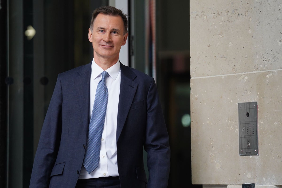 Hunt warns against fuelling inflation but hints at tax cuts for ...