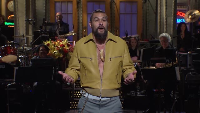 <p>Jason Momoa shares surprising job he wanted as a child on Saturday Night Live.</p>