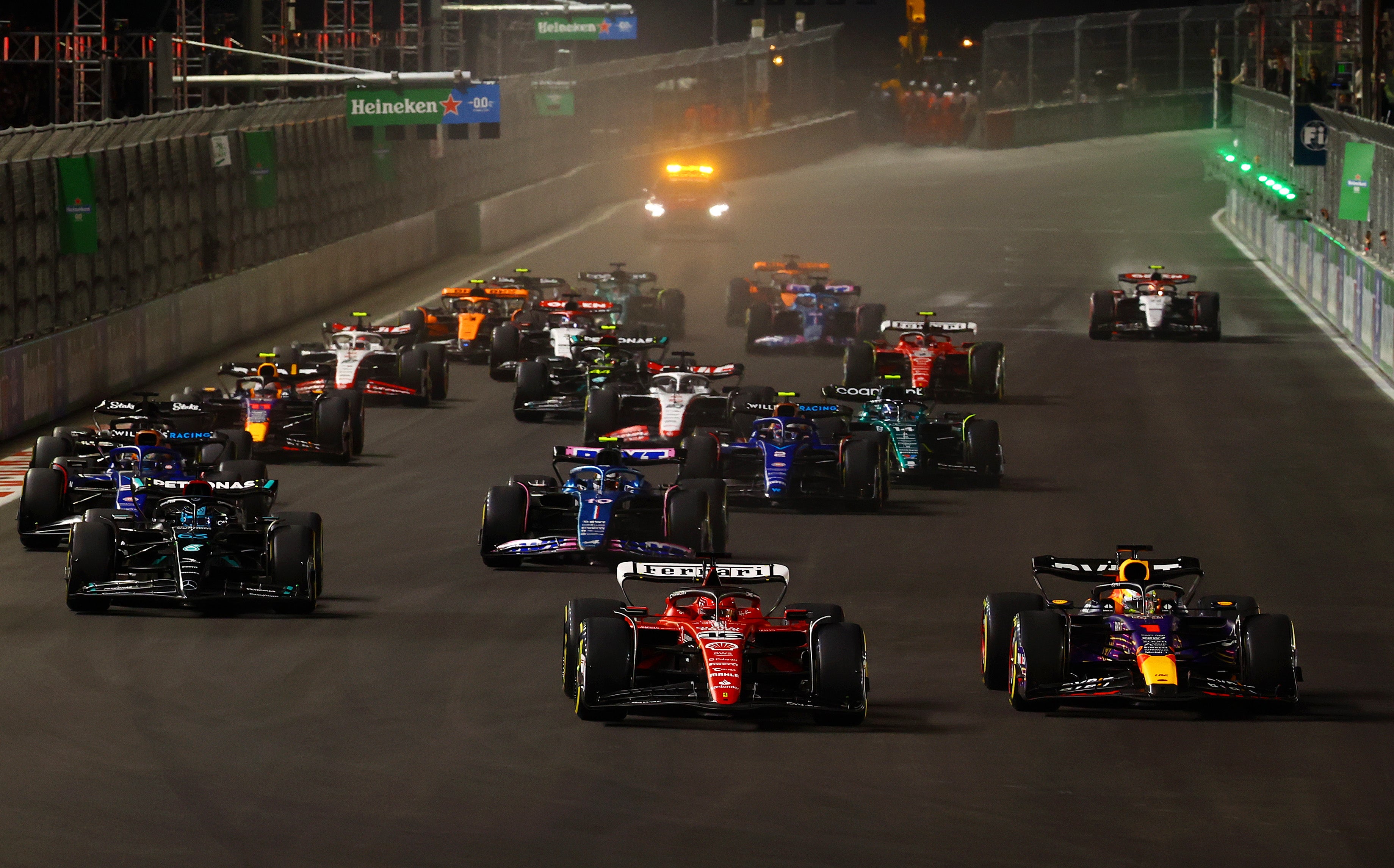 F1 Las Vegas Grand Prix dazzles on debut with usual dose of Max Verstappen  reality