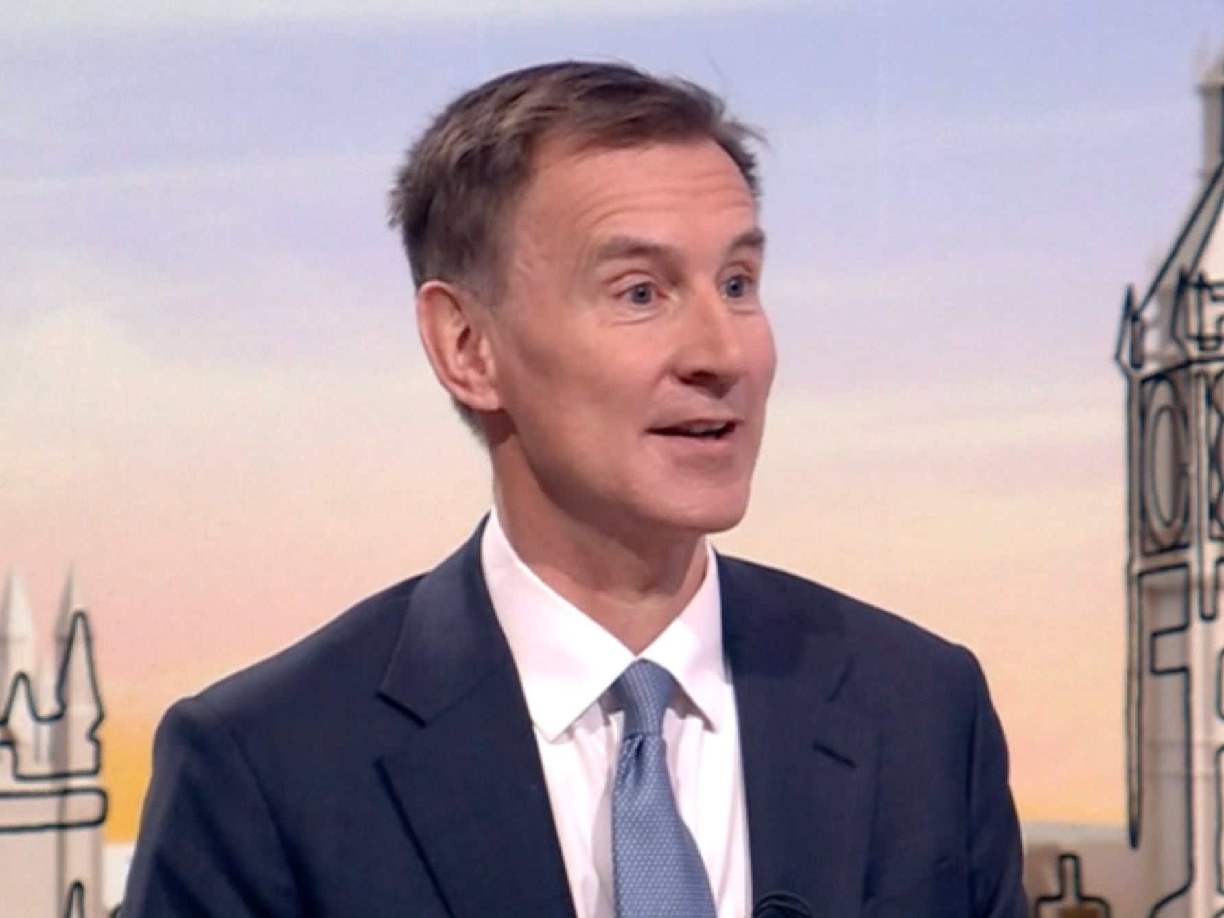 Chancellor Jeremy Hunt says he wants to show ‘path to a lower tax economy’