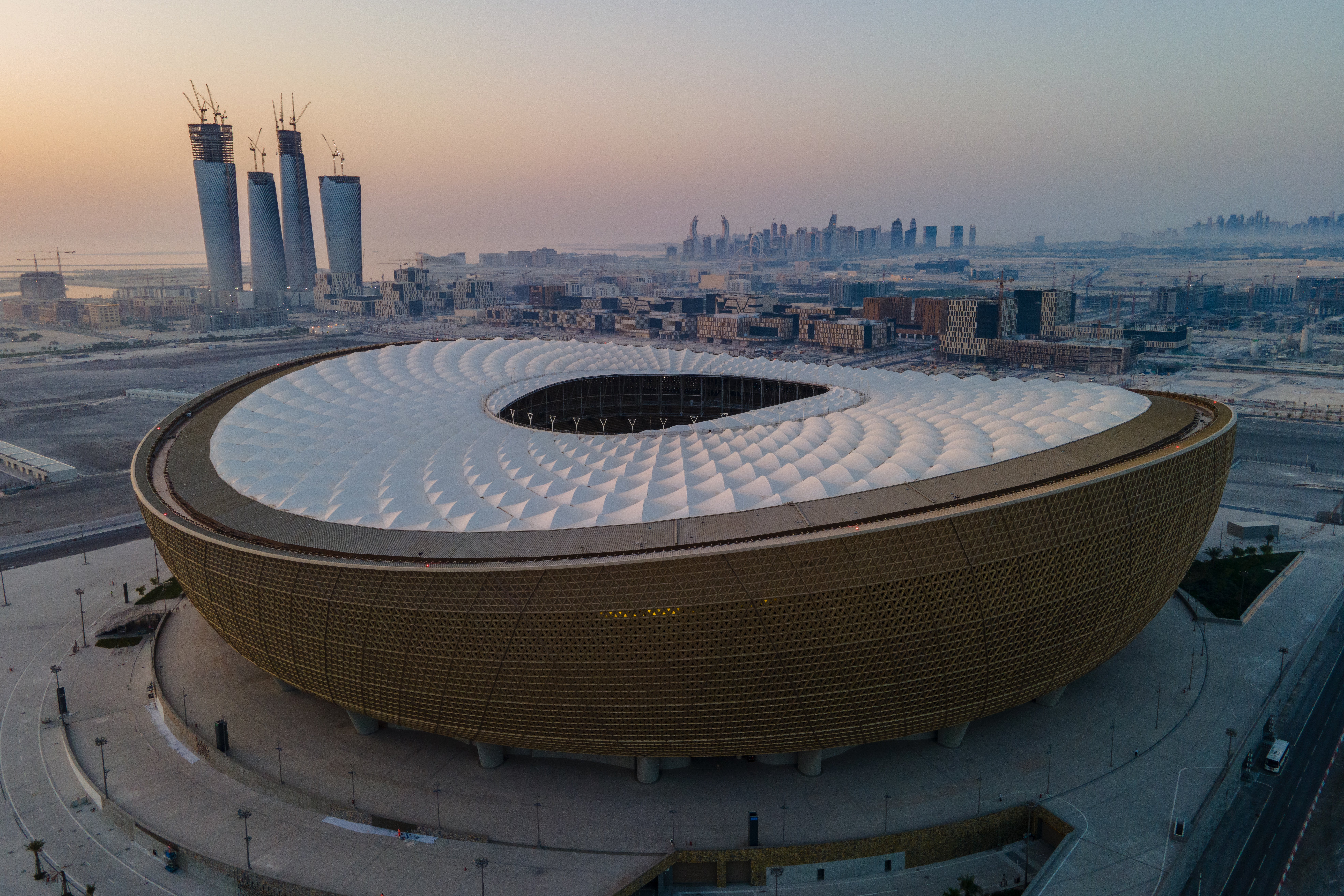 Lusail Stadium staged the tournament final, but the newly built city is described as ‘a ghost town’