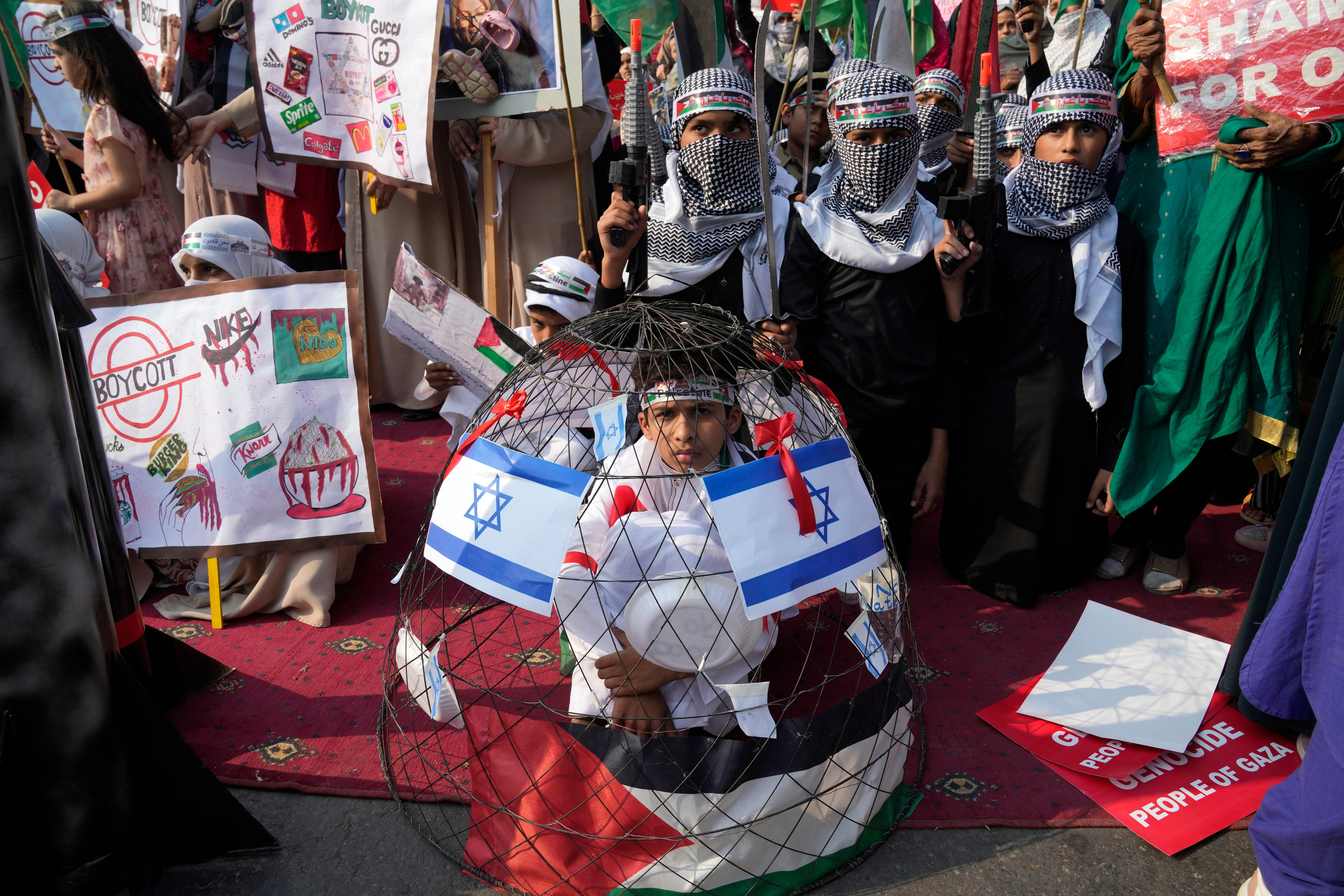 Pakistan Gaza Protest