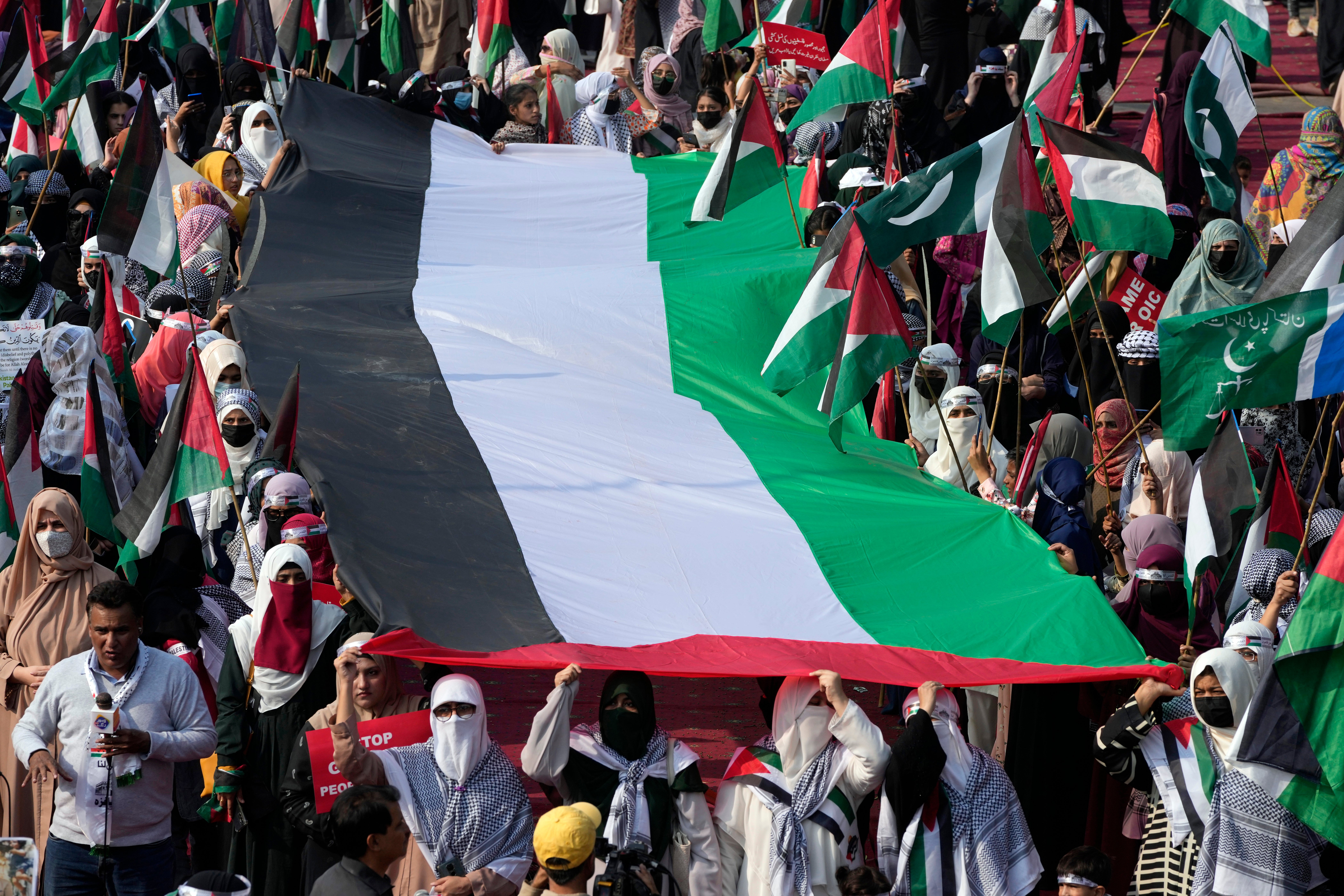 Pakistan Gaza Protest