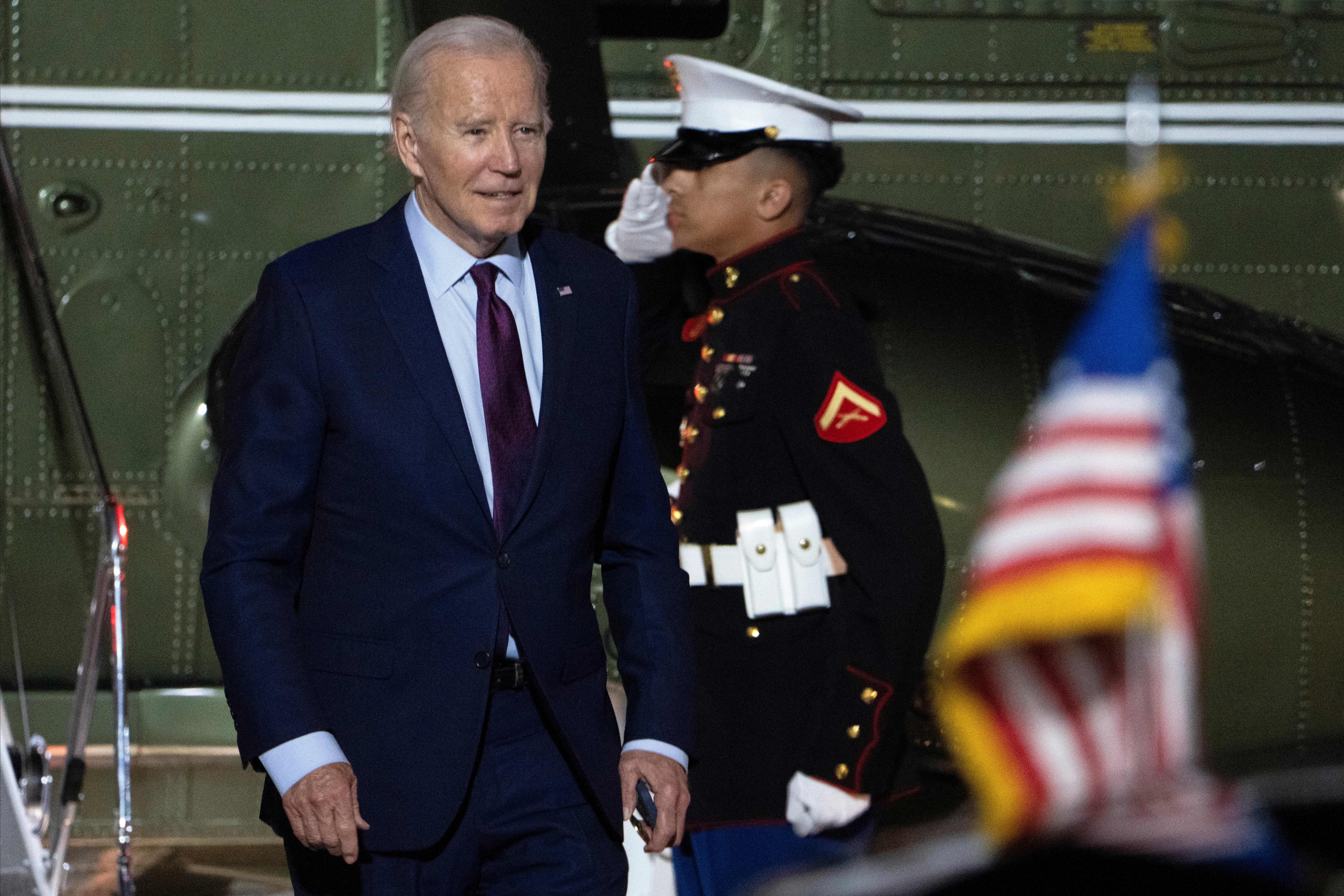 The Bidens are getting an early start on the Thanksgiving week by having dinner with service members - Vimarsana News