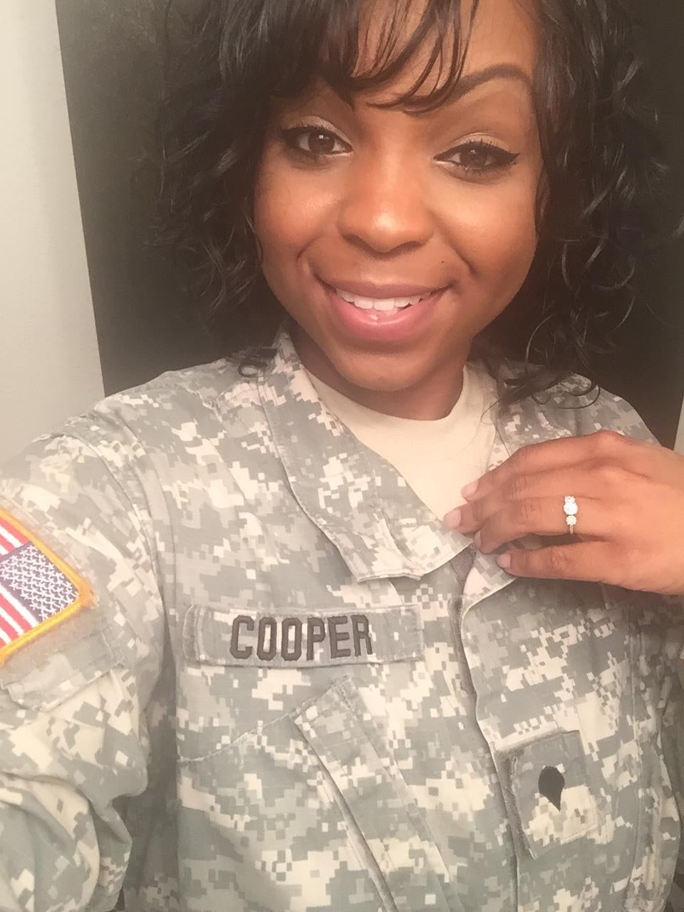 Soldier Meiziaha Cooper and her family were found dead on 15 November