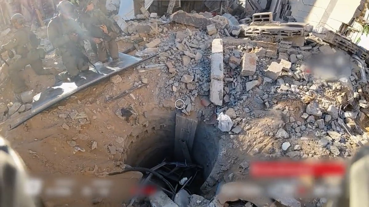 IDF claims footage shows Hamas tunnels underneath Gaza’s al-Shifa hospital