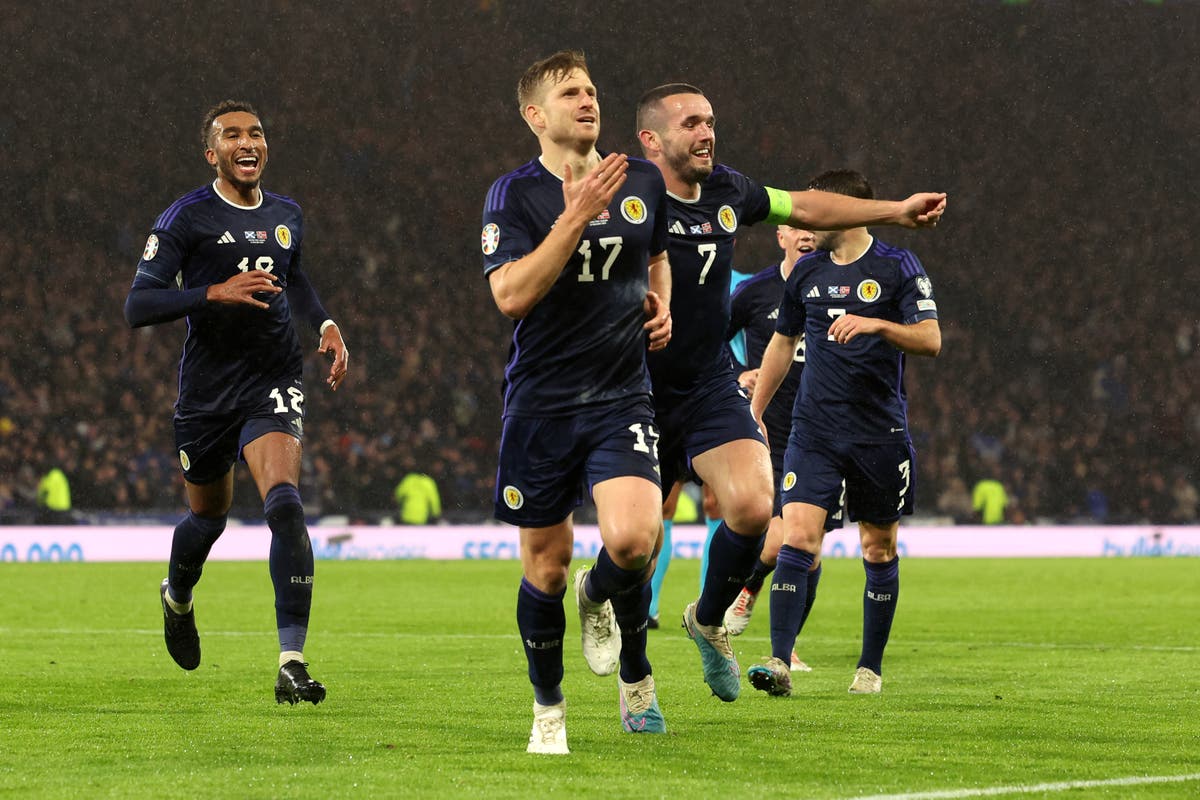 Scotland sign off on successful Euro 2024 qualifying campaign with six-goal thriller