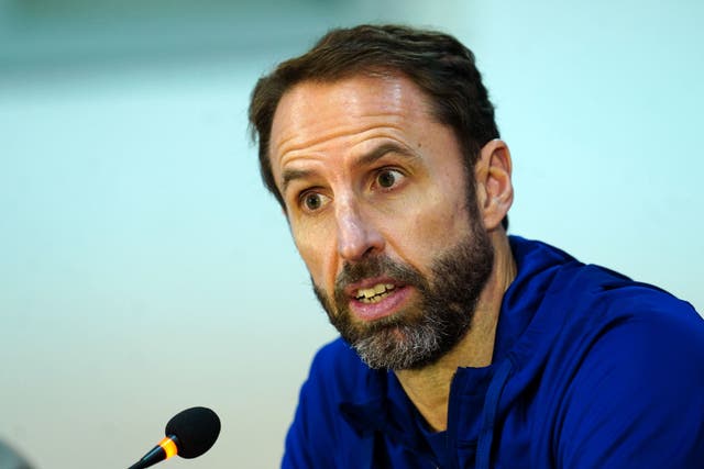 England manager Gareth Southgate is targeting top spot in the world rankings (Nick Potts/PA)
