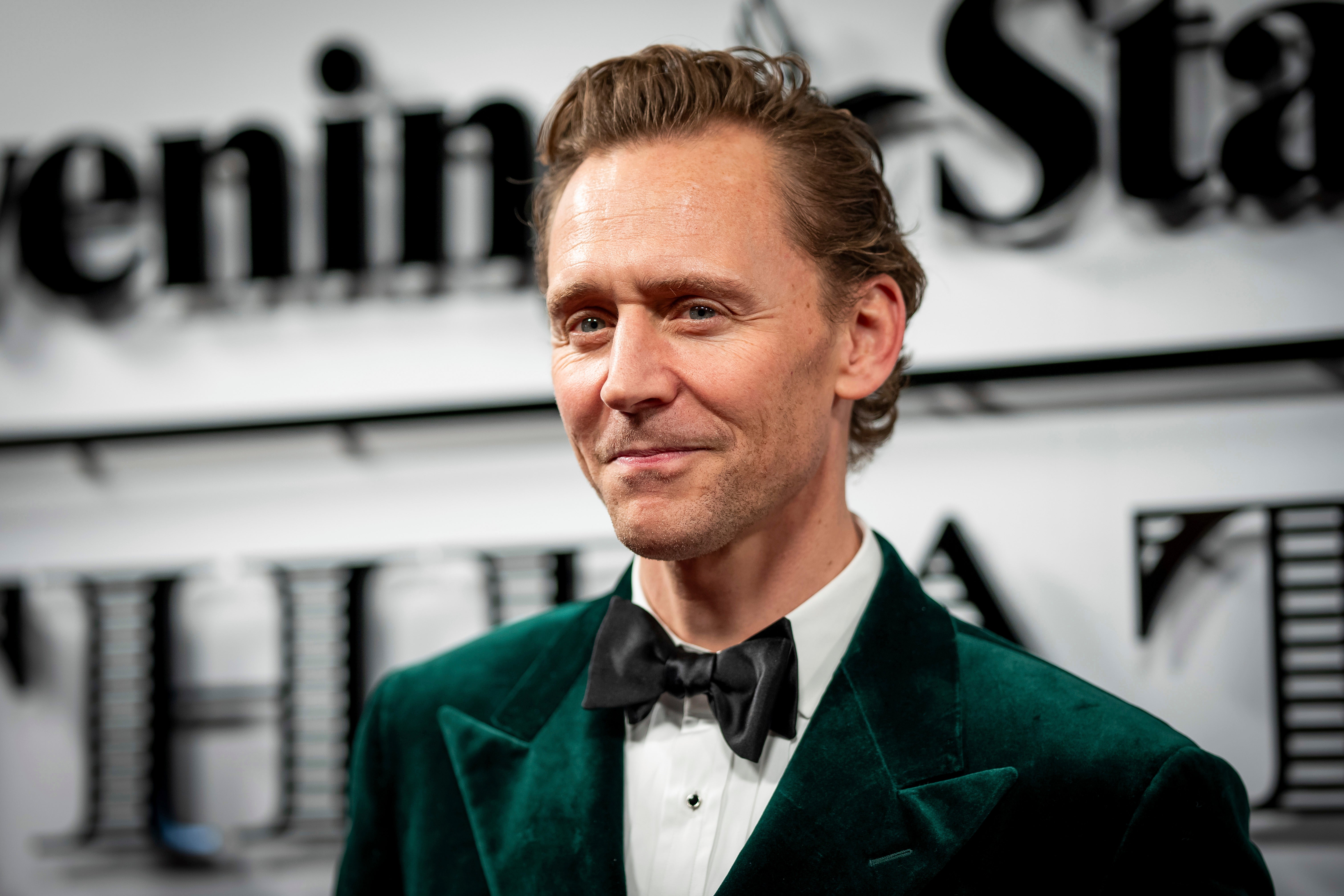 Tom Hiddleston was also spotted on the red carpet ahead of the prestigious event