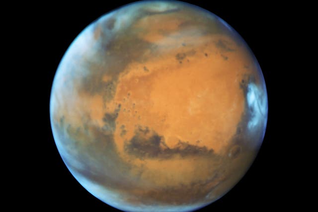 The guidelines for naming a planet’s surface features are not inclusive enough and are biased towards men, an academic has said, as research shows fewer than 2% of Mars’s craters are named after women (ESA/Nasa/Hubble Space Telescope)