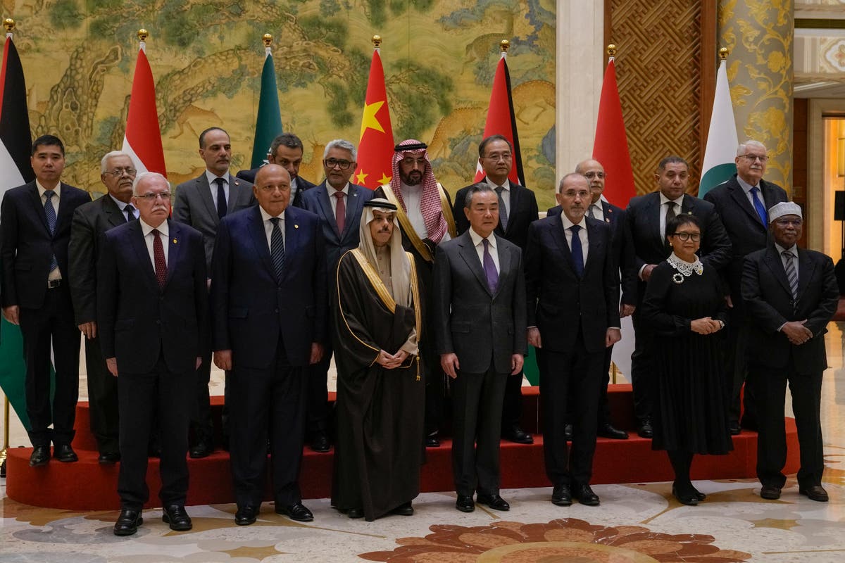 China welcomes Arab and Muslim foreign ministers for talks on ending the war in Gaza