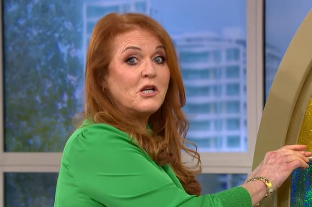 <p>Sarah ‘Fergie’ Ferguson’s made a foray into hosting, as she made a special guest appearance on ITV’s This Morning</p>