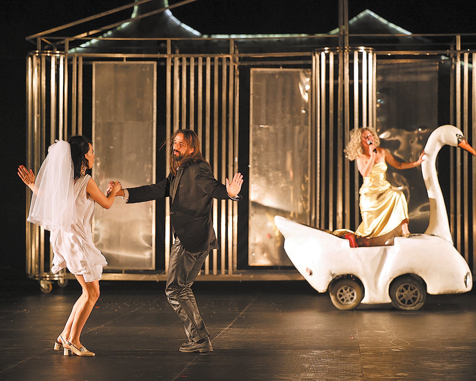 Open-air production Eurydyka is based on the ancient Greek myth of Eurydice and Orpheus