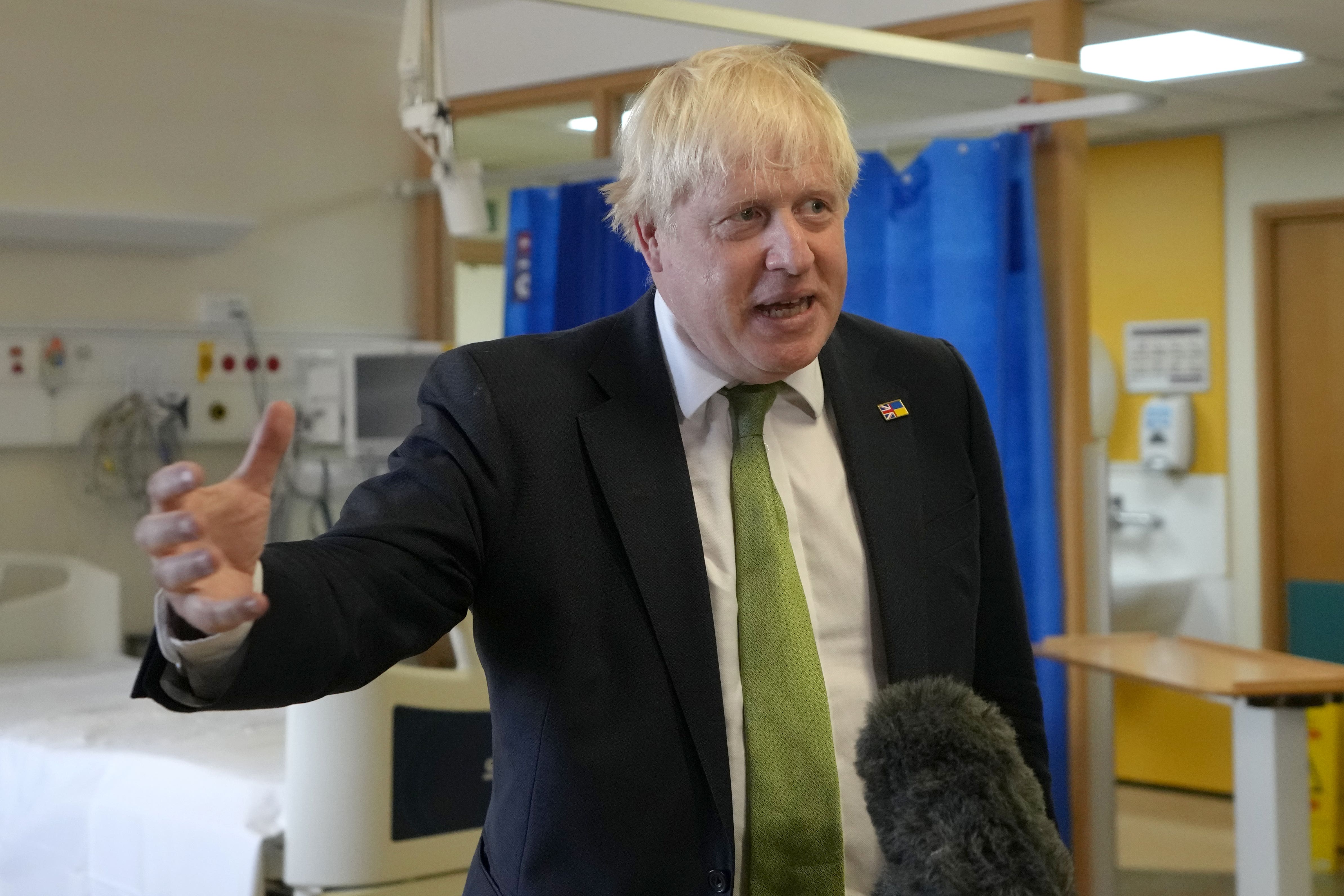 Boris Johnson was described as ‘broken’ by Sir Patrick Vallance (PA)