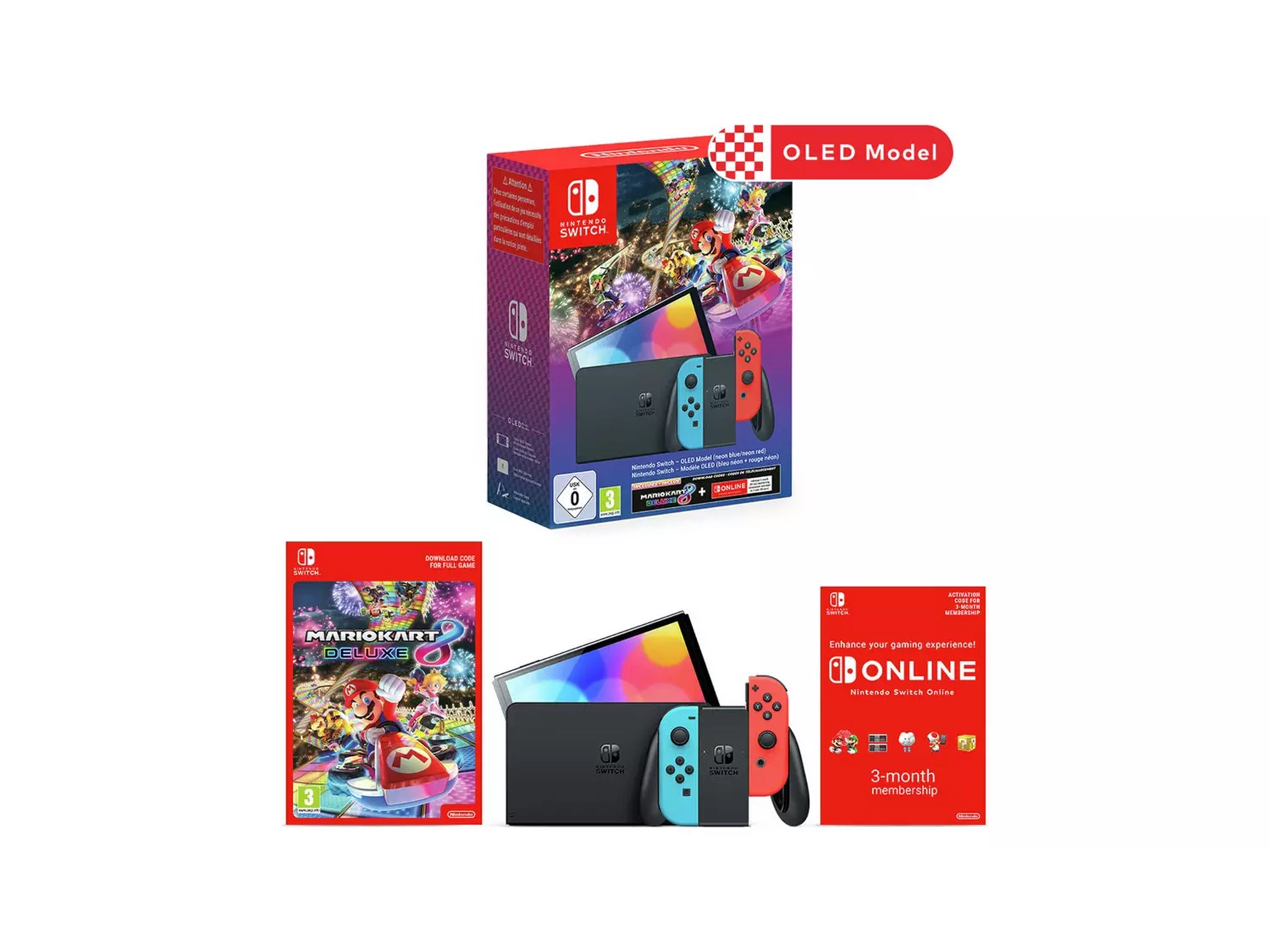 New Nintendo Switch OLED Mario Kart 8 Deluxe bundle revealed just