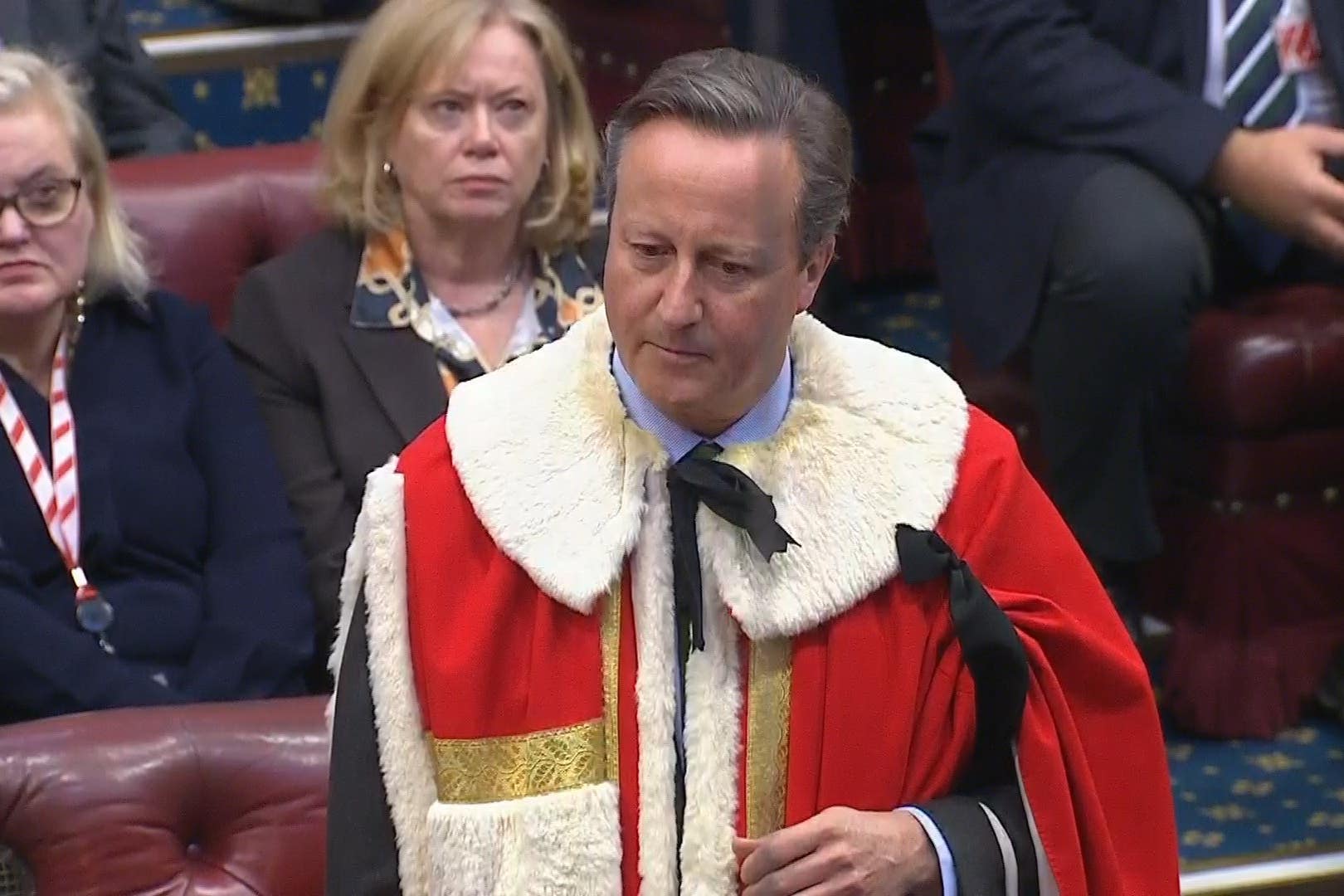 David Cameron takes seat in House of Lords after Foreign Secretary appointment - Vimarsana News
