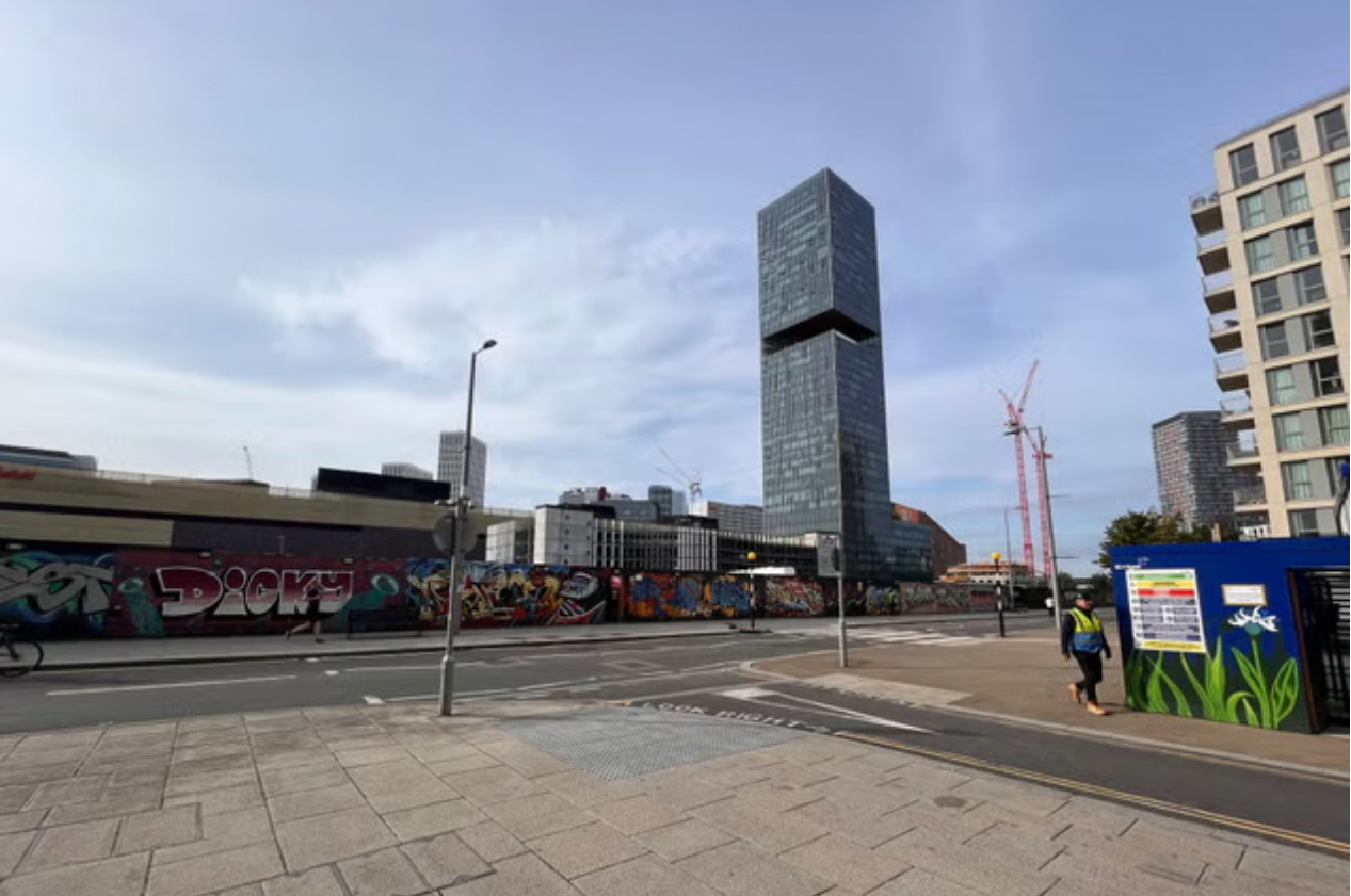 The Independent visited the site of plans to build the London MSG Sphere in Stratford