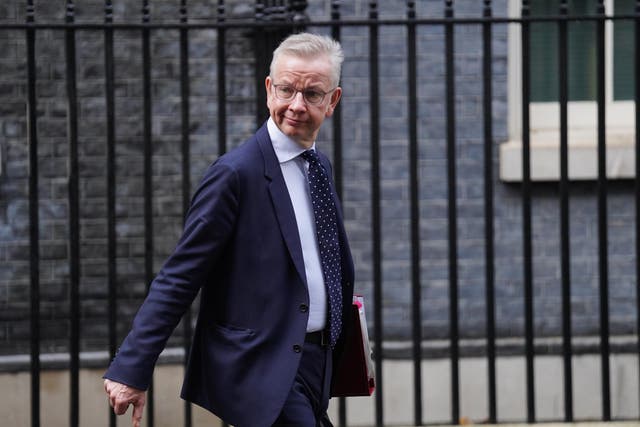 Communities Secretary Michael Gove said he was making the case for more funding for social care and children’s services, among other local government functions (James Manning/PA)