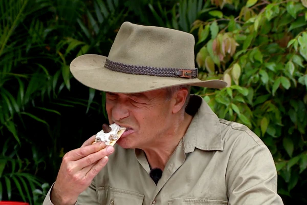 Nigel Farage tucks into camel udder and cow’s teat as I’m a Celebrity loses 2m viewers on opening night