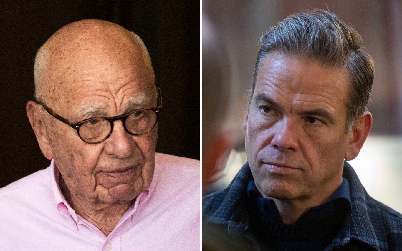 Rupert Murdoch formally passed control of the family empire to his eldest son Lachlan