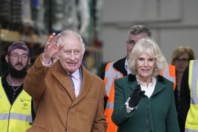 King Charles III and Queen Camilla are hosting an incoming state visit by the president of South Korea (Andrew Matthews/PA)
