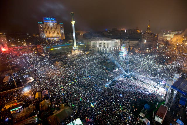 Ukraine Uprising Anniversary
