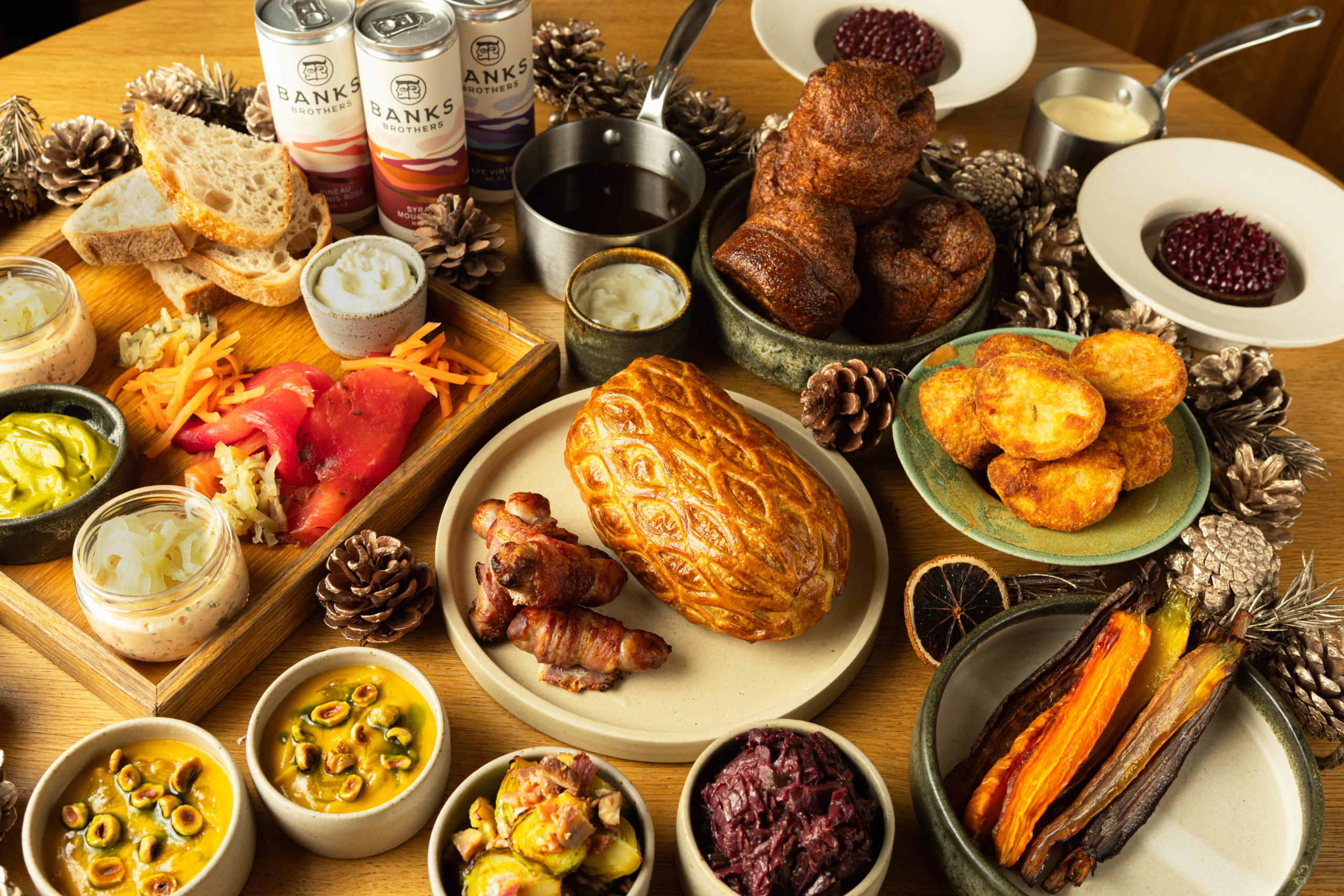 Made in Oldstead Christmas Day beef wellington menu