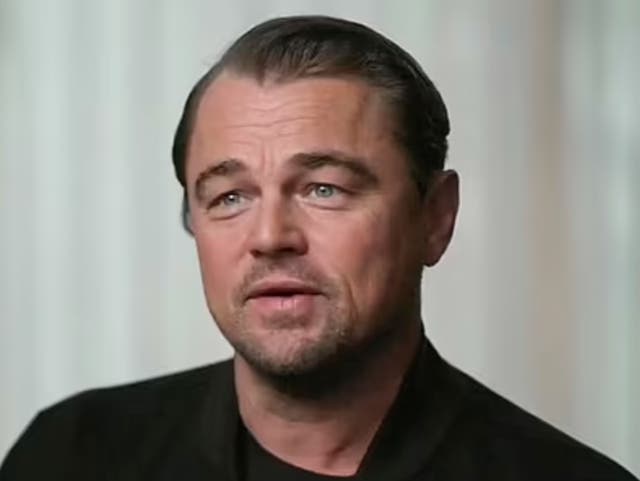 <p>Leonardo DiCaprio on ‘Good Morning America’</p>
