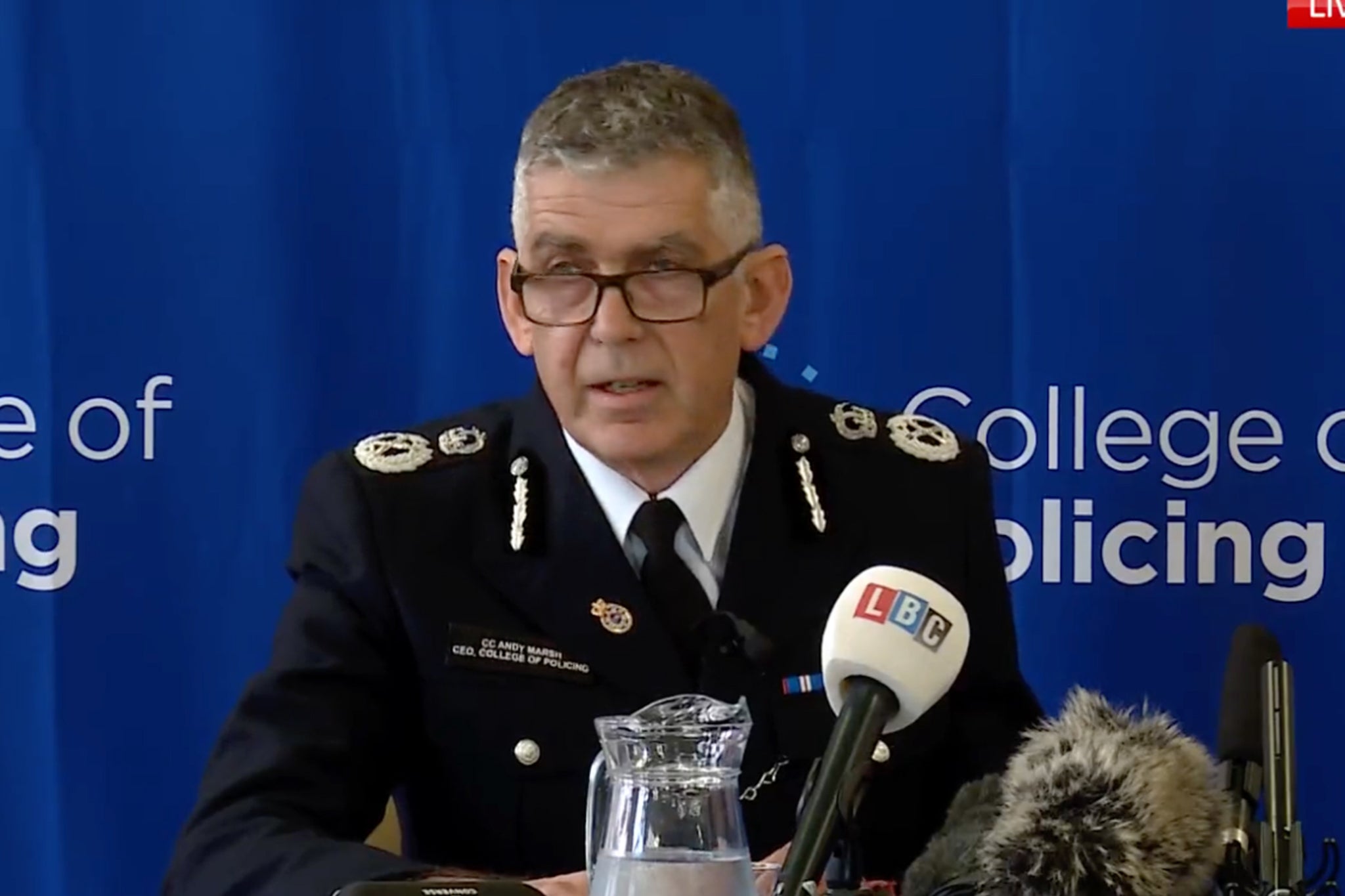 Chief exec of the College of Policing Andy Marsh shares the findings of the independent review