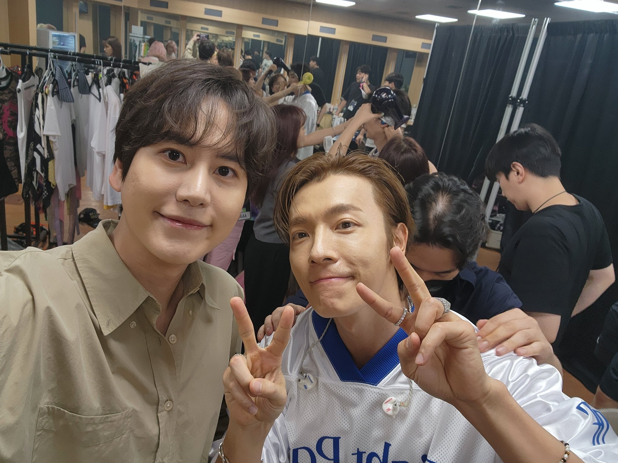<p>K-pop singer Kyuhyun (left) is currently in good health, fully capable of continuing his regular activities, his label said </p>