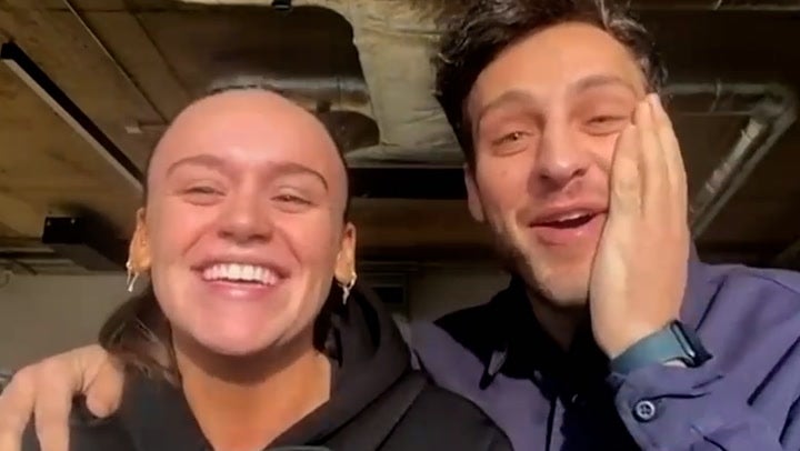 <p>Strictly’s Vito Coppola makes ‘forever’ pledge to Ellie Leach as pair quizzed on romance.</p>