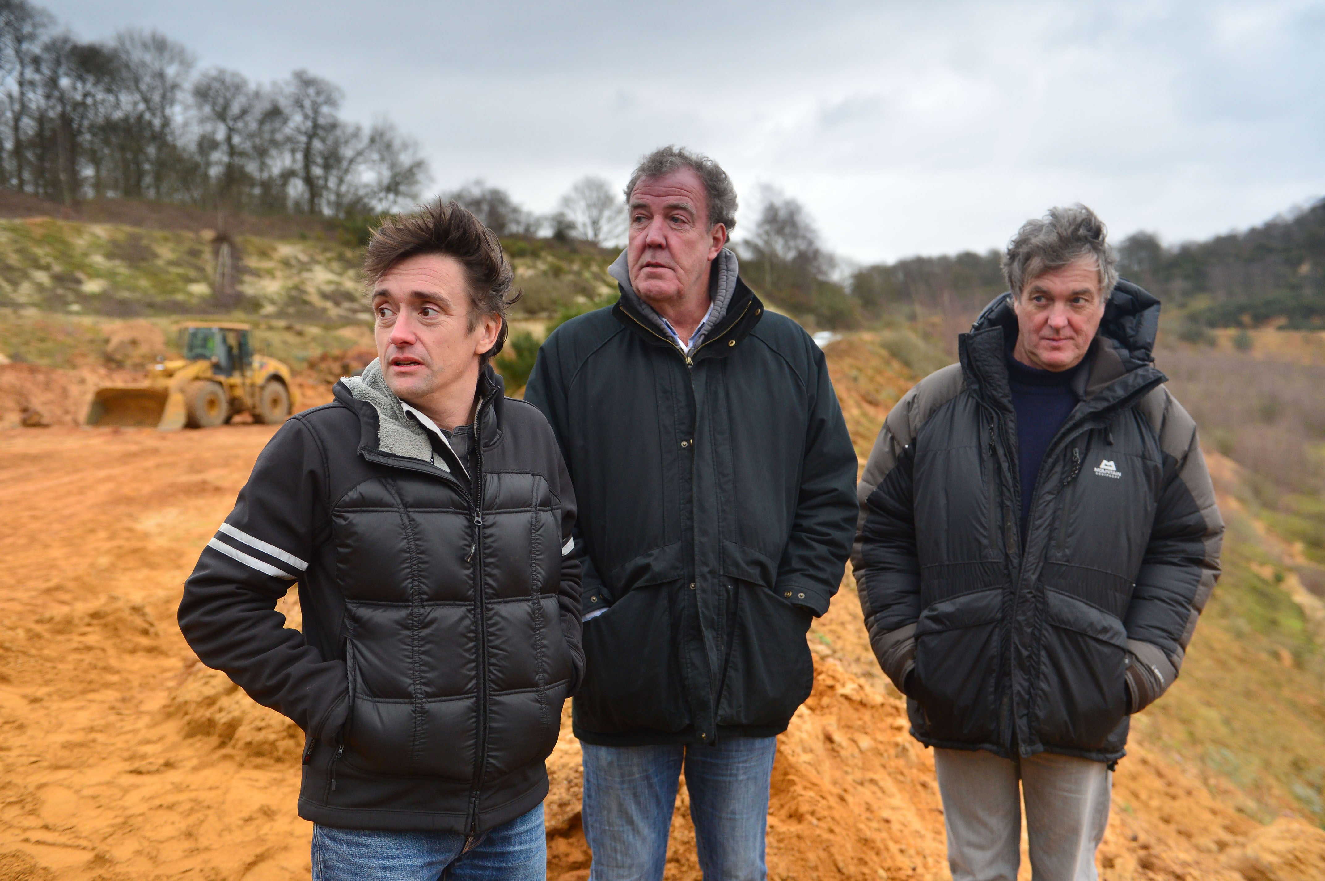 Ricjatd Hammond, Jeremy Clarkson and James May on ‘The Grand Tour’
