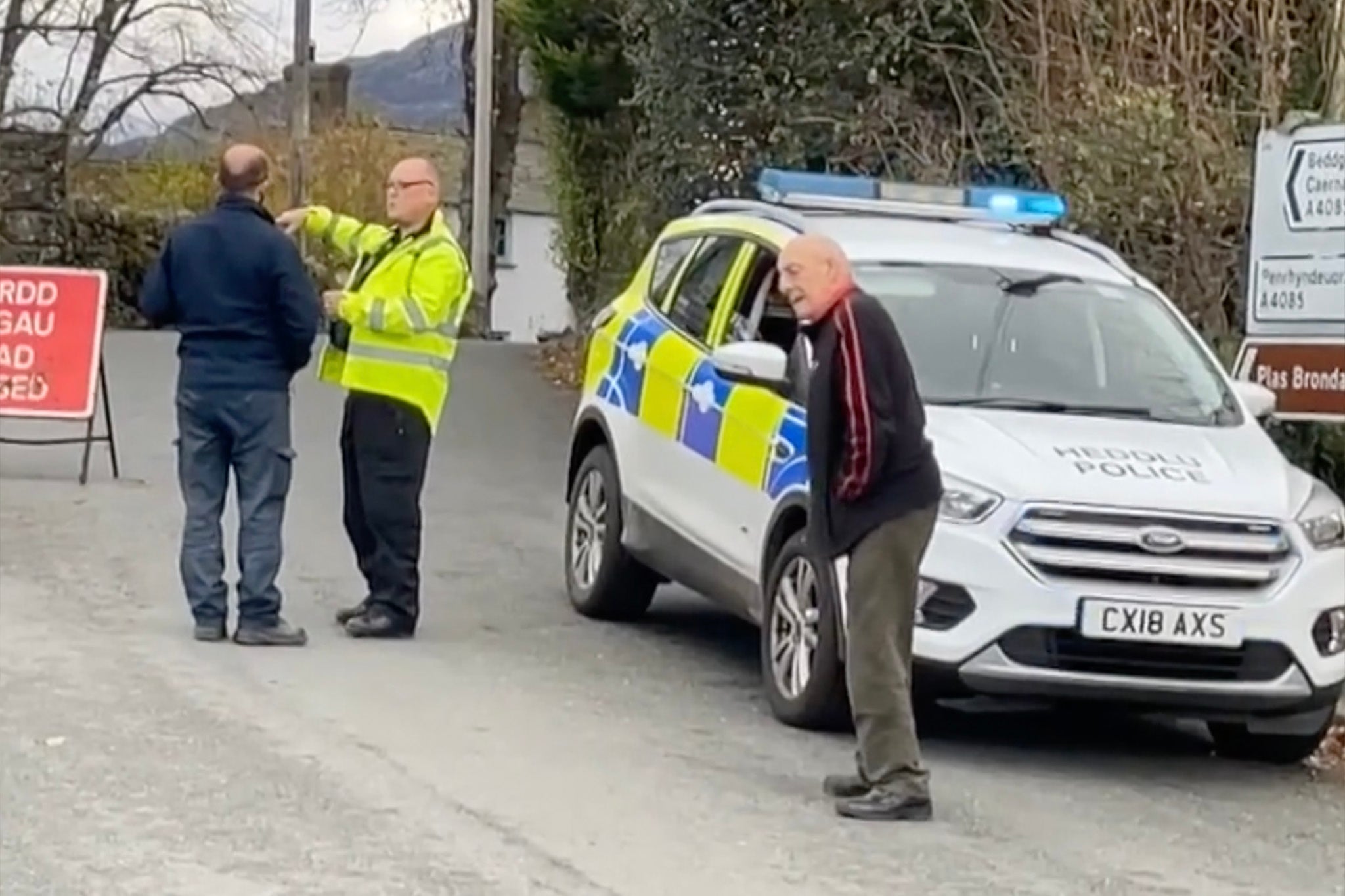 North Wales Police believe it was a ‘tragic accident’