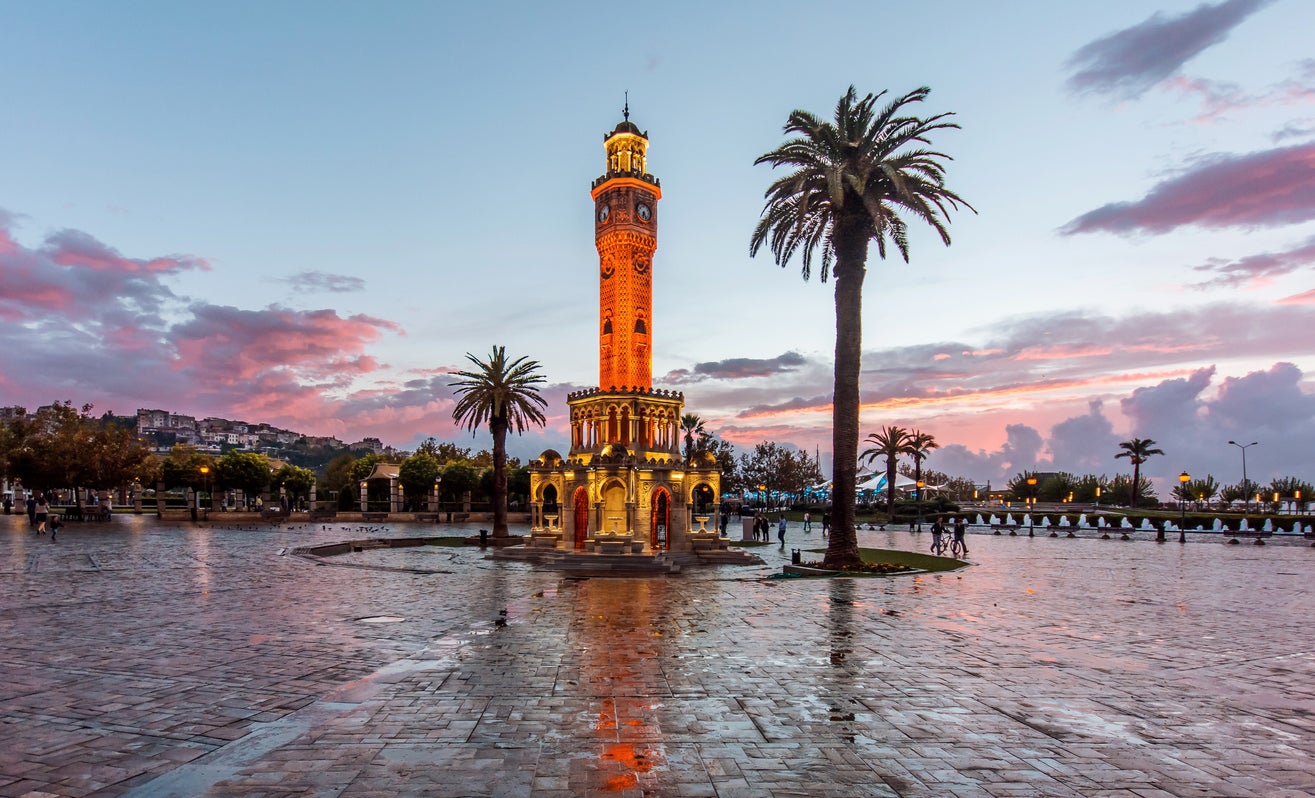 The Clock Tower is the iconic symbol of Izmir