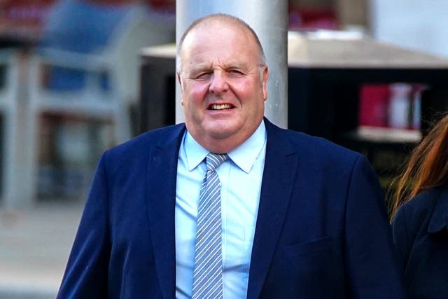 HMP Liverpool custodial manager Paul Fairhurst, 63, arriving at Liverpool Crown Court (Peter Byrne/PA)