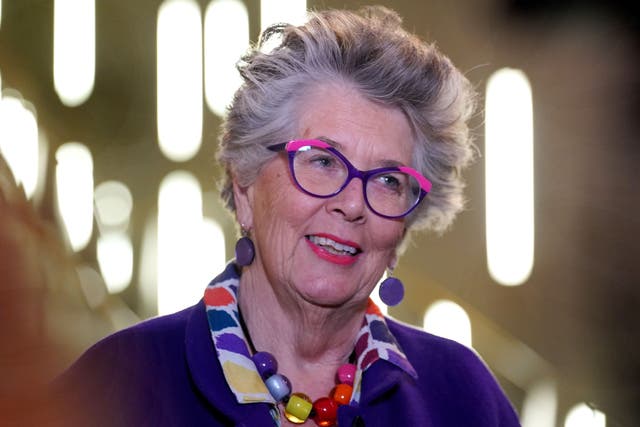 Dignity in Dying patron Dame Prue Leith has said she hopes Scotland can ‘lead the way’ and pass legislation on assisted dying (Andrew Milligan/PA)