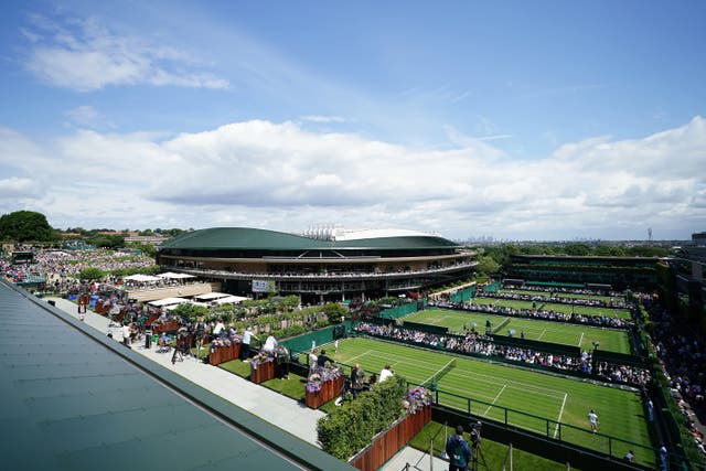 Wimbledon’s expansion plans have been rejected by Wandsworth Council (Zac Goodwin/PA)