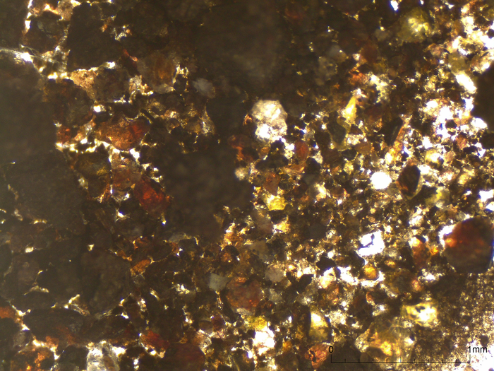 <p>Chang’E 5 lunar soil particles under the microscope</p>