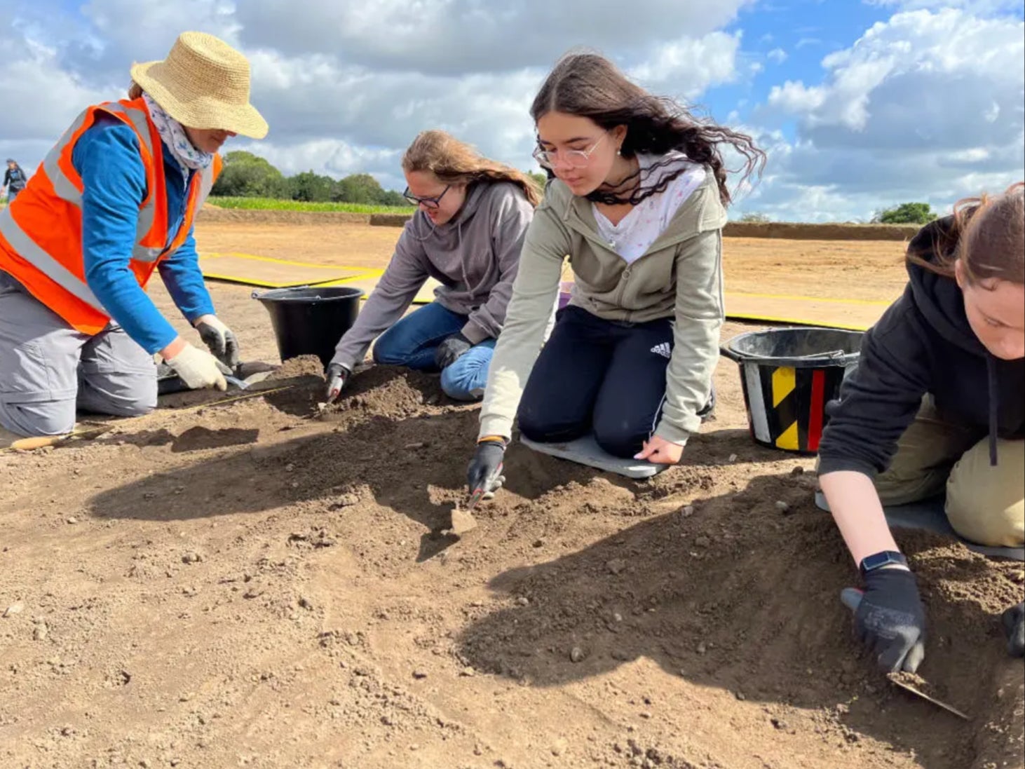 The compound at Rendlesham was found to be more than twice the size previously thought