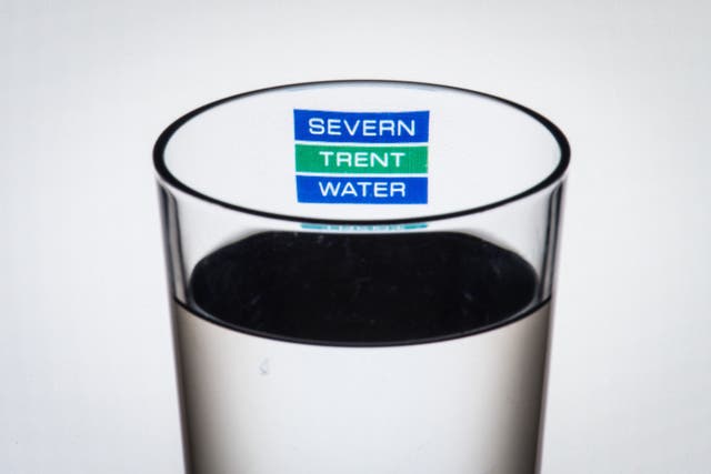 Severn Trent said that turnover rose by around a tenth (PA)