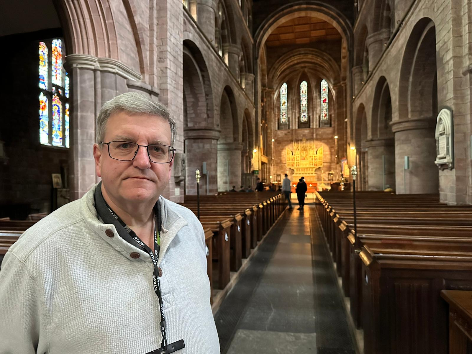 Shrewsbury Abbey parish administrator Steve Swinden said the teenagers’ deaths had ‘shocked everyone‘