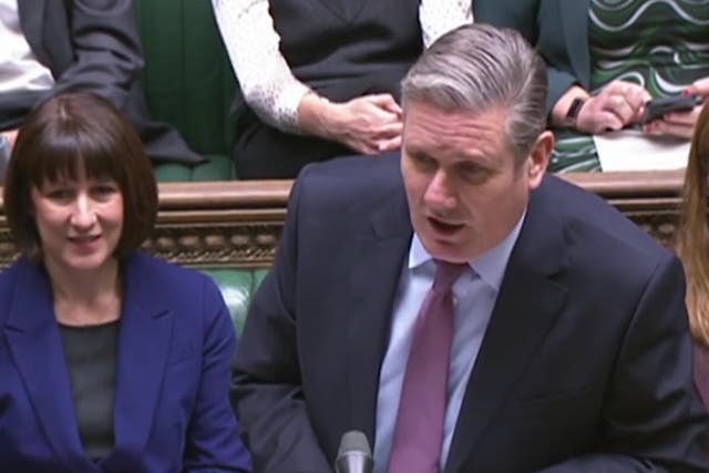 <p>Starmer asks Sunak ‘did you forget the NHS?’ in heated PMQs exchange.</p>