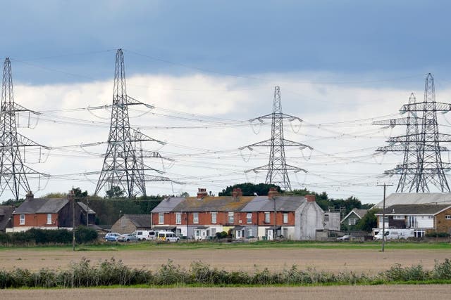 People who live close to new grid infrastructure will be paid under a new plan (Gareth Fuller/PA)