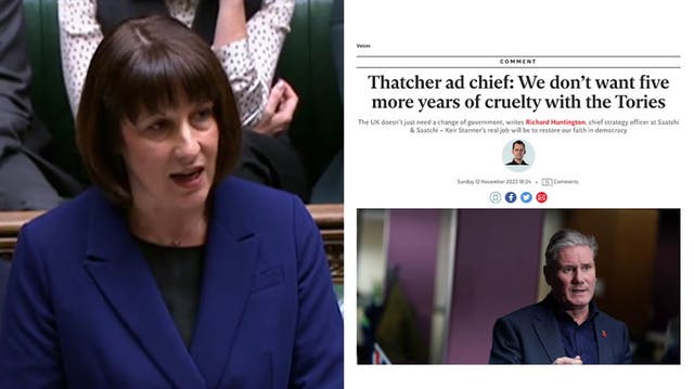 <p>Rachel Reeves quotes The Independent during Budget clash with Jeremy Hunt.</p>
